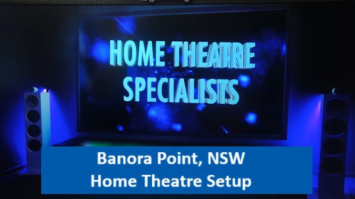 Banora Point NSW Home Theatre Setup