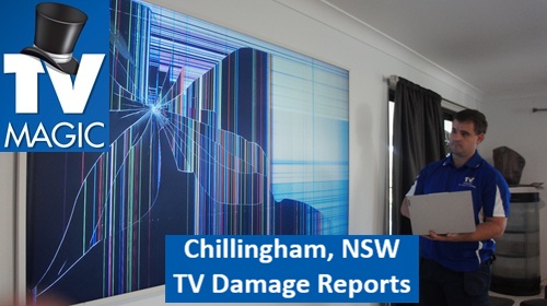 Chillingham NSW TV Damage Reports
