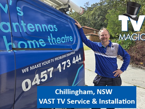 Chillingham NSW VAST TV Service and Installation
