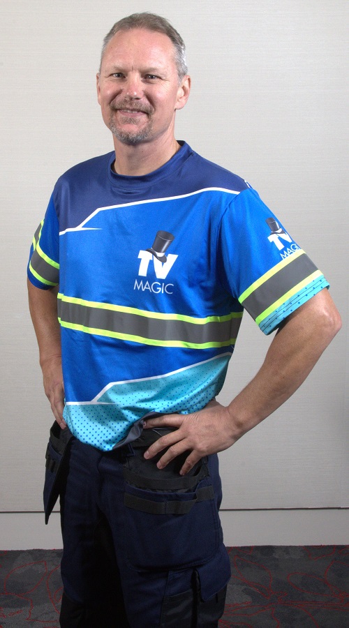 Technician Jason - owner of TV Magic in Kingscliff