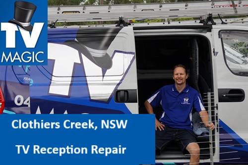 Clothiers Creek NSW TV Reception Repair