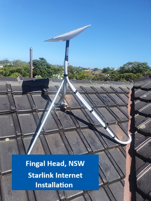 Fingal Head NSW Starlink Internet Installation