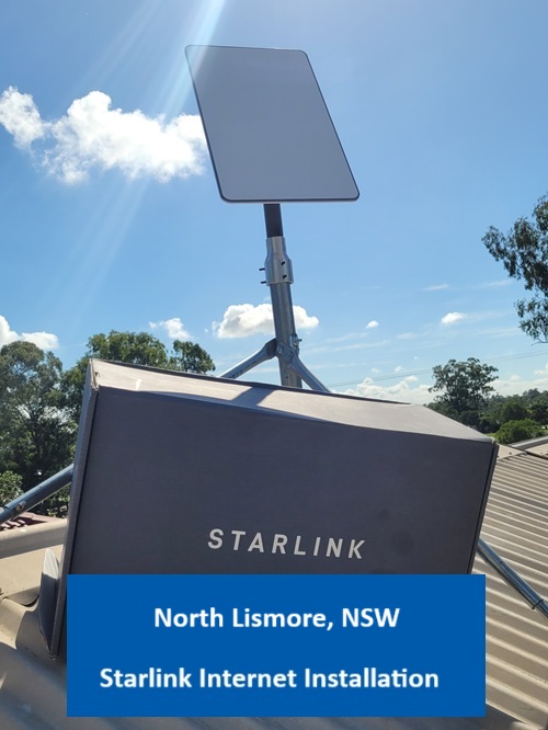 North Lismore NSW Starlink Internet Installation