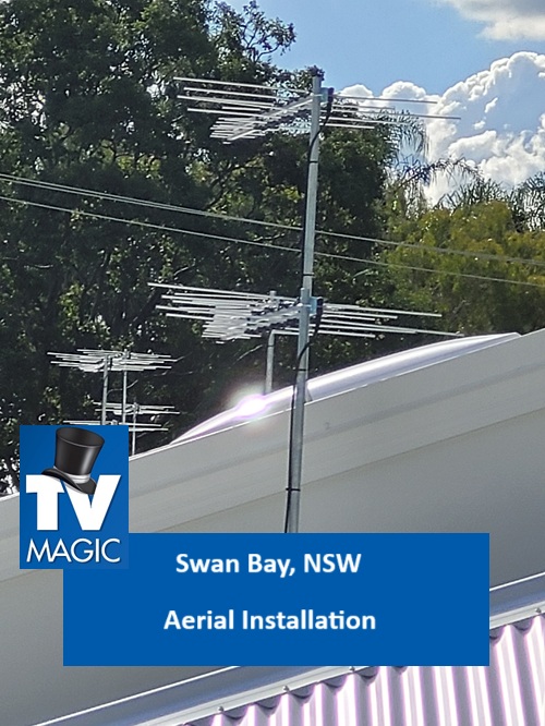Swan Bay NSW Aerial Installation