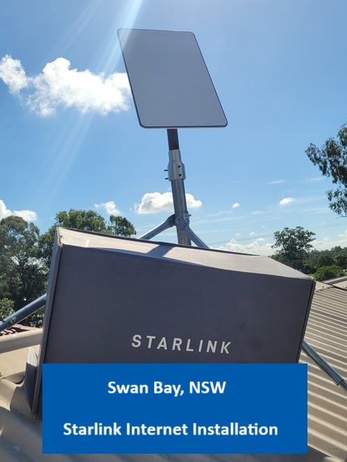 Swan Bay NSW Starlink Internet Installation