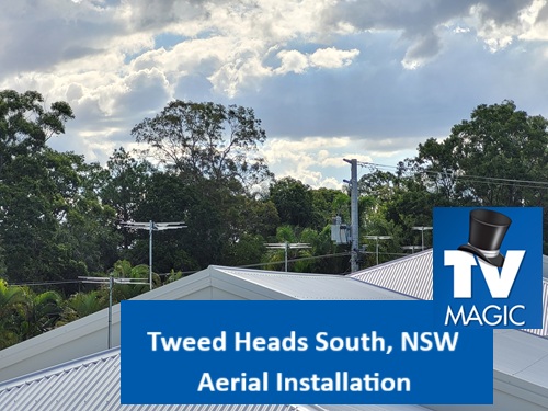 Tweed Heads South NSW Aerial Installation