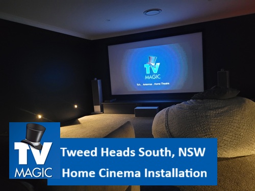 Tweed Heads South NSW Home Cinema Installation