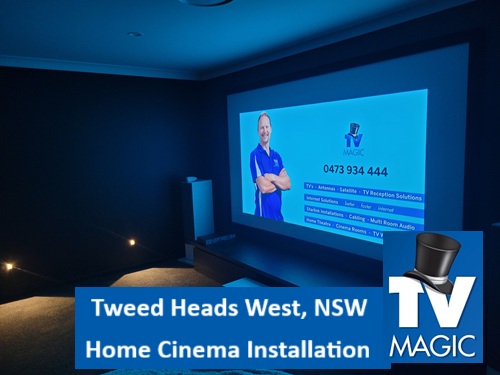 Tweed Heads West Home Cinema Installatikon