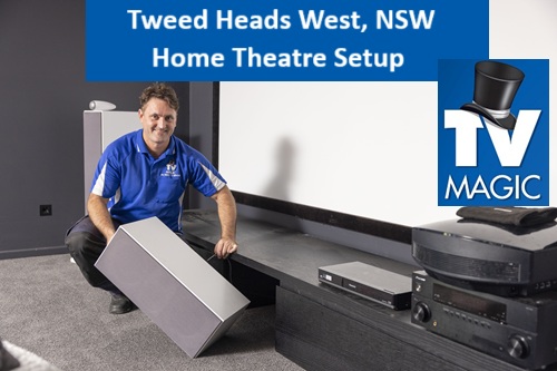 Tweed Heads West Home Theatre Setup