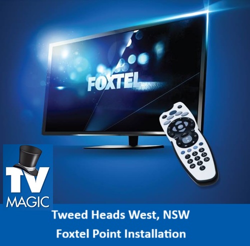 Tweed Heads West NSW Foxtel Point Installation