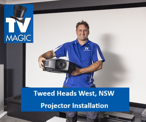 Tweed Heads West NSW Projector Installation