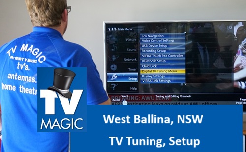 West Ballina NSW TV Tuning and setup