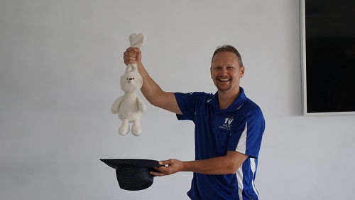 Technician -Jason, pulling a rabbit out of a hat!