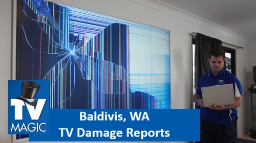 Baldivis WA TV Damage Reports