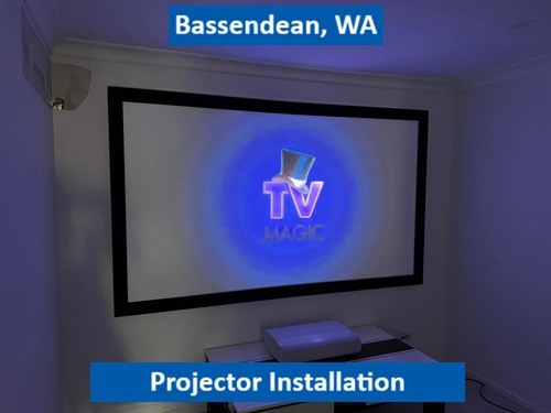 Bassendean WA Projector Installation