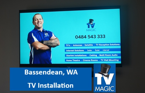 Bassendean WA TV Installation
