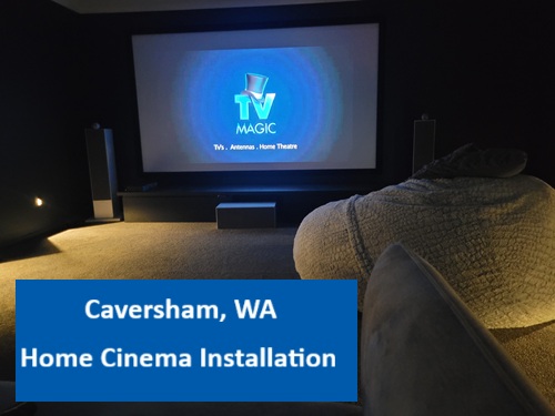 Caversham WA Home Cinema Installation