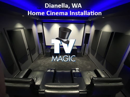 Dianella WA Home Cinema Installation