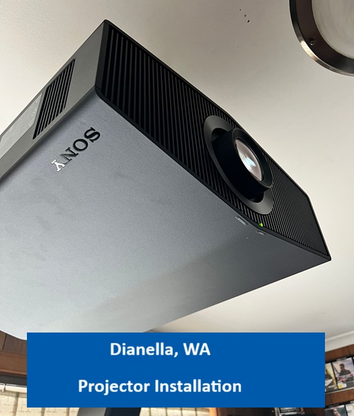Dianella WA Projector Installation