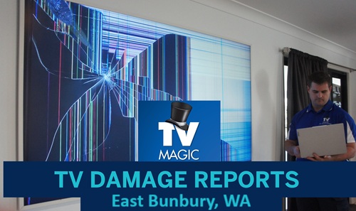 East Bunbury WA TV Damage Reports