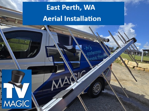 East Perth WA Aerial Installation
