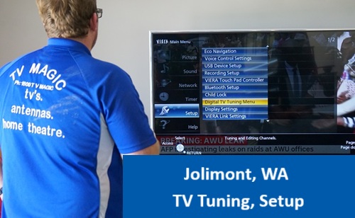 Jolimont WA TV Tuning and Setup