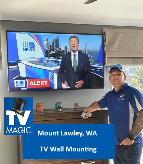 Mount Lawley WA TV Wall Mounting