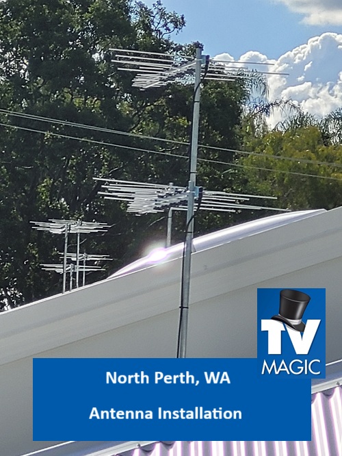 North Perth WA Antenna Installation