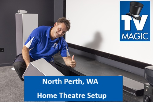 North Perth WA Home Theatre Setup