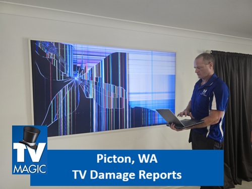 Picton WA TV Damage Reports
