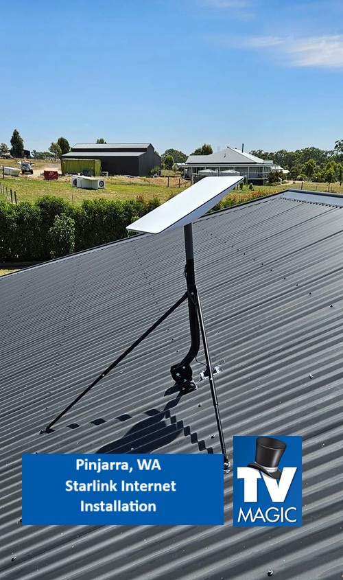 Pinjarra WA Starlink internet installation