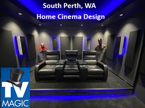 South Perth WA Home Cinema Design