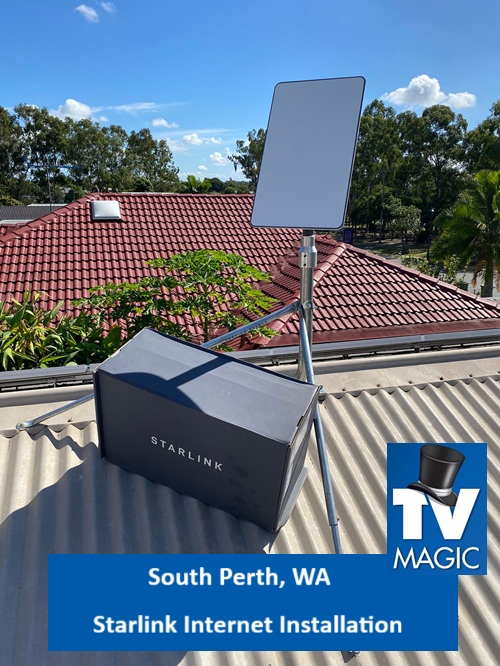 South Perth WA Starlink Internet Installation