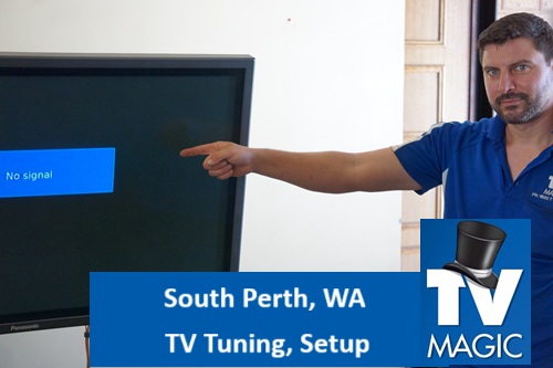 South Perth WA TV tuning Setup