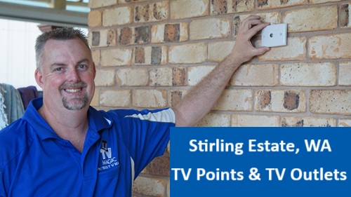 Stirling Estate WA TV Points and TV Outlets