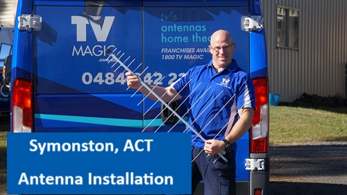 Symonston ACT Antenna Installation