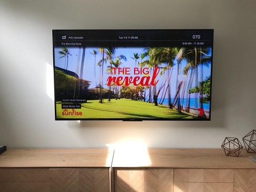 Wall mounted TV by TV Magic
