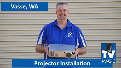 Vasse WA Projector Installation