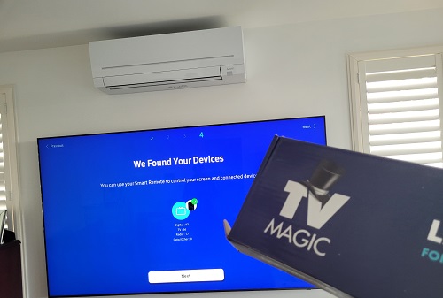 TV wall mounted by Chris - TV Magic.
