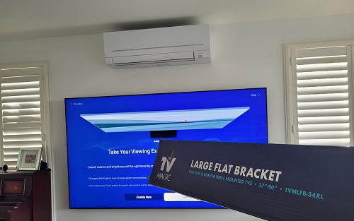 TV mounted by TV Magic in Mount Barker