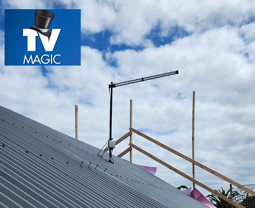 An antenna repair by TV Magic