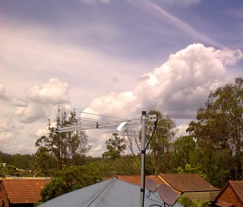 An aerial installation by TV Magic in Rosemount