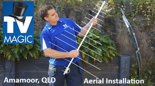 Amamoor QLD Aerial Installation