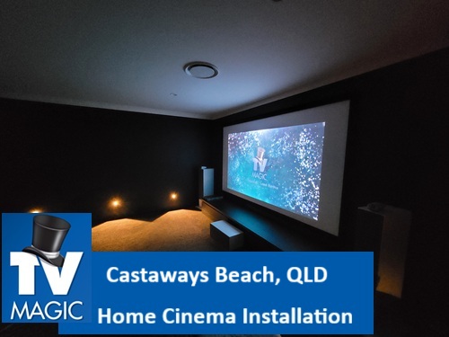 Castaways Beach QLD Home Cinema Installation