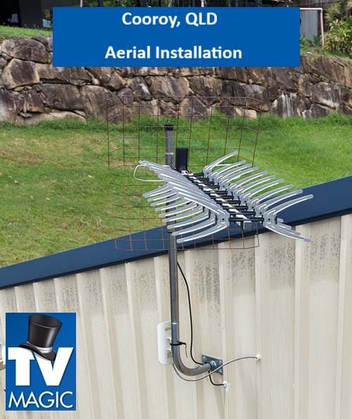 Cooroy QLD Aerial Installation