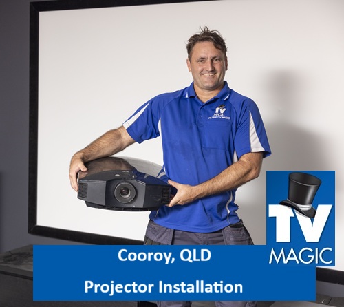 Cooroy QLD Projector Installation