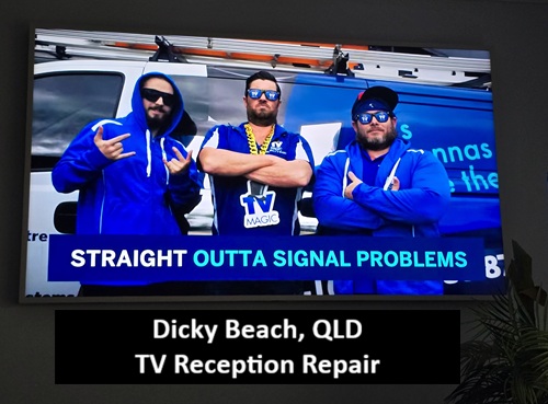 Dicky Beach QLD TV Reception Repair