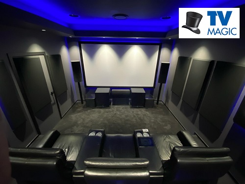 A TV Magic home cinema installation.