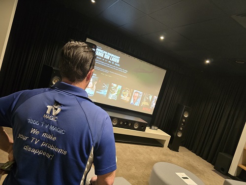 Home Theatre Troubleshooting success by TV Magic