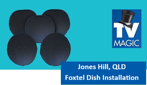 Jones Hill QLD Foxtel Dish Installation